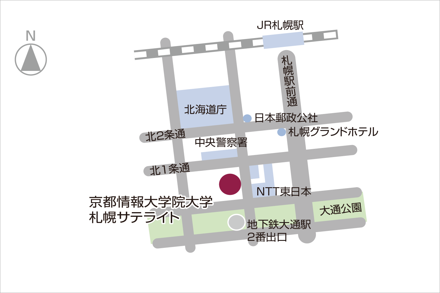 札幌サテライト 地図